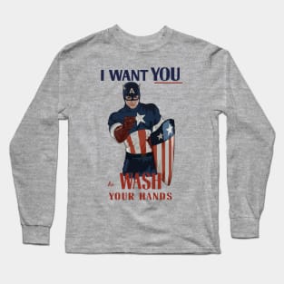 Wash your hands Long Sleeve T-Shirt